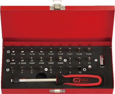 Produktbild von KS TOOLS 911.2029 1/4" Bit-Satz, 29-tlg
