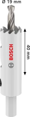 Obrázek produktu pro Bosch Vícemateriálová Korunová Vrtačka 19 Mm