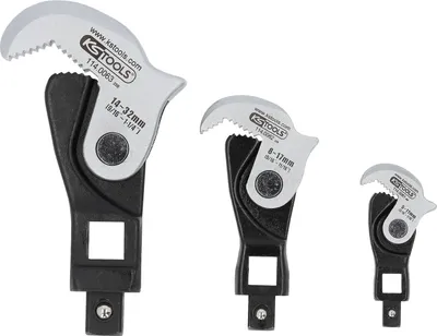 Obrázok produktu pre 1/4" + 3/8" + 1/2" multifunkčná sada kľúčov, 3-dielna
