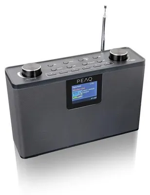 Obrázok produktu pre Rádio PEAQ PDR 190-1 DAB+ čierne