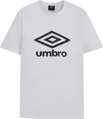 Immagine prodotto di Umbro - Maglietta da uomo UO2075 (S) (Bianco brillante/Nero)