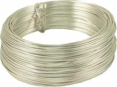 Produktbild von Draht für Dekoration TANEA, perlmutt lackiert, 60m, Ø2mm - Aluminiumdraht
