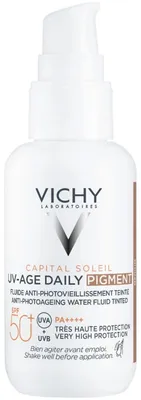 Produktbild von CAPITAL SOLEIL UV-AGE DAILY getö ntes Schutzfluid SPF50+ #Medium 40ml