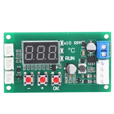 Produktbild von Lüftertemperaturregler,PWM-Lüftertemperaturregler,Elektronischer Temperaturregelungsmodulschalter,Elektronisches Temperaturregelungsmodul,Lüfterthermostatmodul,Elektronisches Bauteil