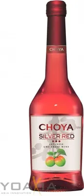 Produktbild von [ 500ml ] CHOYA SILVER RED Aromatisiertes weinhaltiges Getränk - Japan Ume Fruit