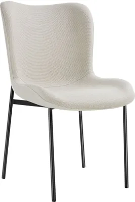 Obrázek produktu pro tectake® Tessa čalouněná židle ergonomického tvaru s vysokým opěradlem 54 x 62 x 90 cm