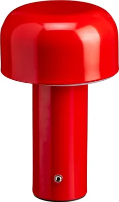 Produktbild von Luxus - Tischlampe Touch - Luna - Rot - H20 x Ø10