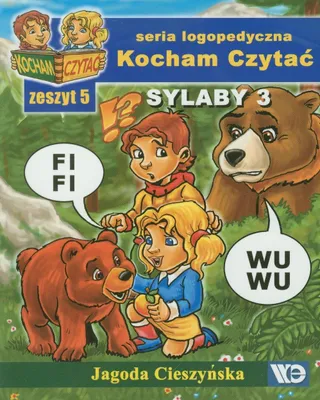 Productafbeelding van Kocham Czytać Zeszyt 5 Sylaby 3 do nauki czytania