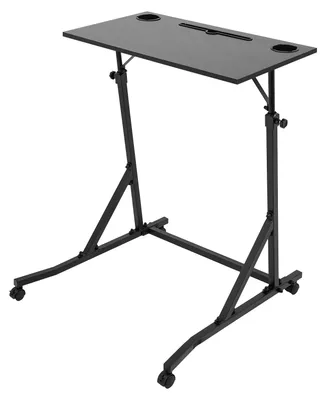 Produktbild von Verstellbarer Fahrradtrainer Tisch, Ergonomisches Design, Mobilitätsmerkmale, schwarz