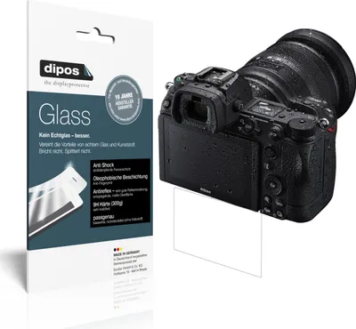 Obrázok produktu pre 1x ochranná fólia pre Nikon Z6 II matná - Anti-Shock 9H fólia dipos Glass plastové sklo