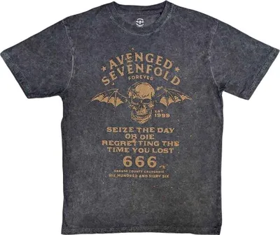 Produktbild von Avenged Sevenfold Seize the Day Black M T-Shirt