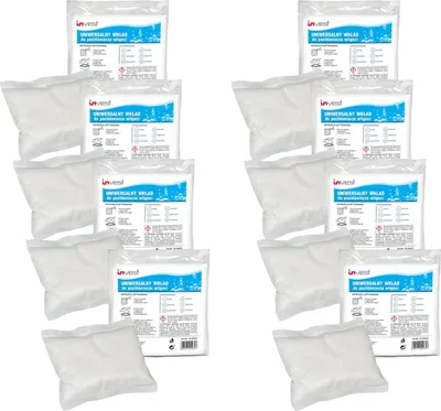 Image de Invest 8x granulés de recharge pour déshumidificateur, 8x sachets de recharge de 250g pour déshumidificateur d'ambiance
