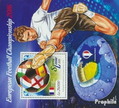 Produktbild von Briefmarken Sierra Leone 2015 Mi Block 774 (kompl. Ausg.) postfrisch Fußball