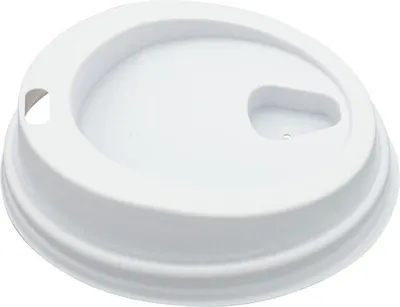 Produktbild von 100x Domdeckel passend für Pappbecher - "Coffee to go" - 180ml mit 73mm Ø