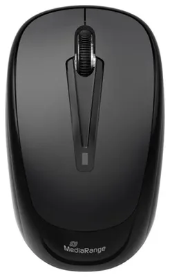 Produktbild von MediaRange MROS216, rechts, Optisch, RF Wireless, 1200 DPI, Schwarz