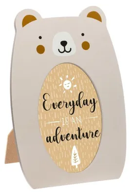 Produktbild von Dekorativer Bilderrahmen für Kinderzimmer mit Tiermotiv, 10 x 15 cm, Atmosphera for kids