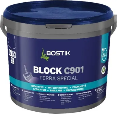 Produktbild von Bostik Block C901 Terra Special Spezialschlämme 15Kg Eimer Bauwerksabdichtung