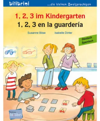Produktbild von 1, 2, 3 im Kindergarten (Deutsch-Spanisch)