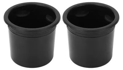 Image de 2 Pcs RV Cup Holder Insert Plastic Spilling Proof Replacement Drink Can Holder Insert for Boats Ships Cars Trucks Campers