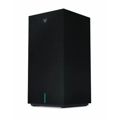 Produktbild von Acer Predator Connect X7 5G CPE, Wi-Fi 7 (802.11be), Tri-Band (2,4 GHz/5 GHz/6 GHz), Ethernet/LAN, 5G, Schwarz, Tabletop-Router