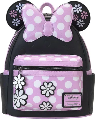 Image de Loungefly Plecak Disney Minnie Floral Rock the Dots - Stylowy i Funkcjonalny