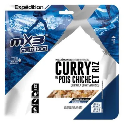 Obrázek produktu pro Lyofilizované jídlo MX3 (821) Rýžové kari s cizrnou 210 g