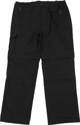 Produktbild von Übergrößen Outdoor Zipp-off-Hose Gummibund atmungsaktiv elastisch Schwarz 5XL