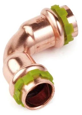 Produktbild von Kupfer Pressfitting Sudo-Press Winkel 90° 28 mm innen/innen Kontur V DVGW