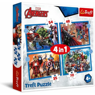Produktbild von Trefl 34386, 54 Stück(e), Comics, 4 Jahr(e)