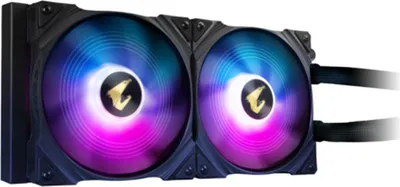 Produktbild von GIGABYTE AORUS WATERFORCE X 280, All-in-One-Flüssigkeitskühler, Schwarz