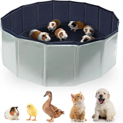 Productafbeelding van Waterdichte, inklapbare ren voor kleine huisdieren, 80 x 30 cm, geschikt voor konijnen en hamsters