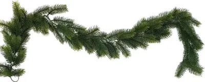 Produktbild von Tannengirlande L 120 cm - 80 Zweige Weihnachtsgirlande Tannenzweige Weihnachtsdeko Girlande Weihnachten