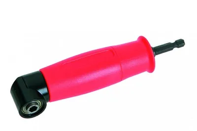 Produktbild von 90° Winkeladapter für Sechskantschaft-Bits & Bohrer, 1/4" Magnethalterung, für enge Räume