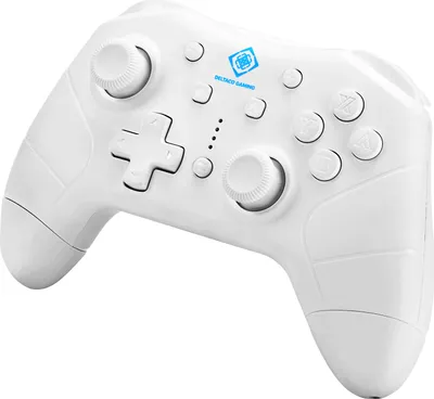 Immagine prodotto di Deltaco Gaming GAM-103-W, Gamepad, Android, Nintendo Switch, Nintendo Switch 2, PC, Pulsante di acquisizione, Pulsante Home, Pulsante di selezione, Pulsante di avvio, Pulsante Turbo, Digitale, Cablato e senza fili, Bluetooth/USB