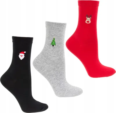 Produktbild von Moraj Weihnachtssocken 3 Paar GESCHENK 38-41