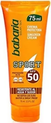 Produktbild von Babaria Sport Sun Cream Spf50 75ml