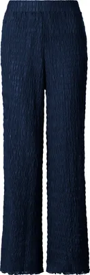 Produktbild von Rich & Royal Crinkled straight leg pants midnight blue L
