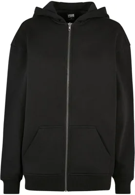 Image de Urban Classics Ladies Oversized Zip Hoody noir - M