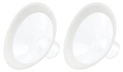 Produktbild von Medela PersonalFit Flex Brusthaube Grösse L, 2 Stück, Brustschild, Silikon, Transparent, L, Box