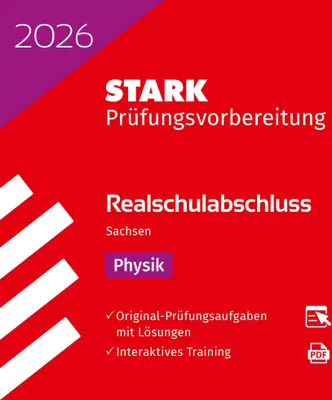 Produktbild von STARK Physik - Realschulabschluss 2026 Sachsen - Prüfungs.