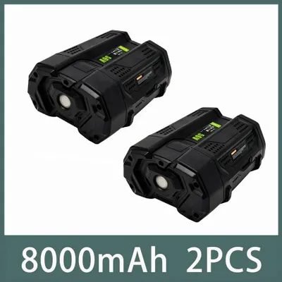 Image de Batterie de rechange 56 V - Batterie Li-Ion - 8,0 Ah / 8 000 mAh - Lot de 2 - Compatible avec les modèles BA2800/BA2800T/BA4200/BA1400/BA5600T