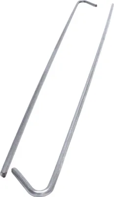 Produktbild von PROTEKTOR Abhängedraht mit Haken für Abhänger Trockenbau 100 Stück, 375mm Silber Zubehör Deckenprofile,  Germany
