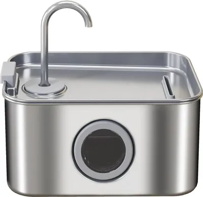 Image de Fontaine à eau pour chat 3,2 L avec pompe silencieuse et filtre à charbon actif