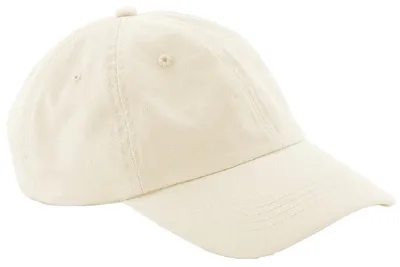 Produktbild von Beechfield Uni 6 Panel Dad Kappe FK252 (Einheitsgröße) (Beige)