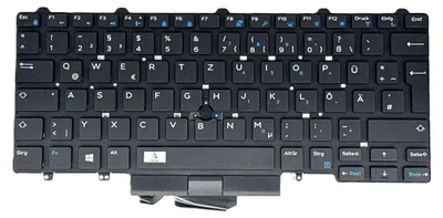 Produktbild von DEUTSCHE - Tastatur Keyboard Ohne Rahmen mit Beleuchtung kompatibel für DELL P/N: 04JPX1