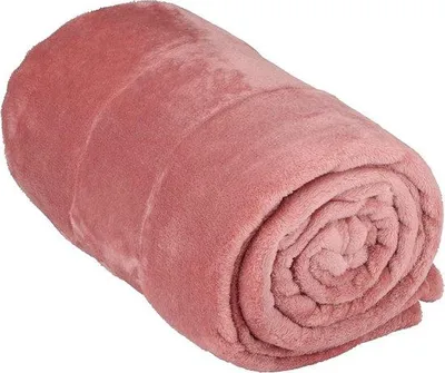 Produktbild von Famanu Fleecedecke 150 x 200 cm - Rosa, maschinenwaschbar