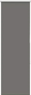 A roller blind is shown hanging vertically.