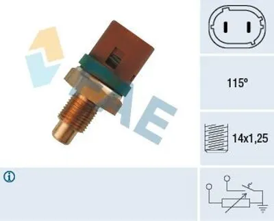 Produktbild von Sensor, Kühlmitteltemperatur FAE 34230