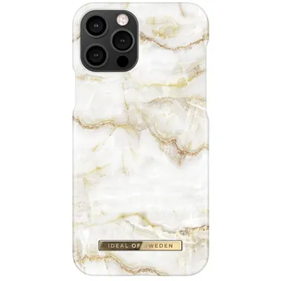 Produktbild von iDeal of Sweden Fashion Back Case für das iPhone 12 (Pro) - Golden Pearl Marble