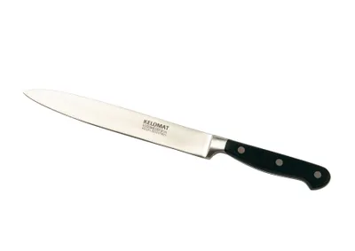 Zdjęcie produktu dla Kelomat nóż do mięsa 20 cm stal chromowa ostrzony profesjonalny kuty